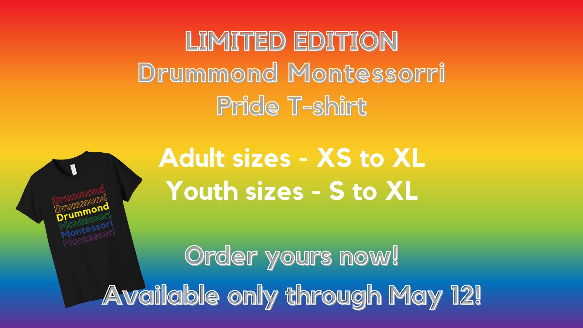 Drummond Pride Tshirt Sale